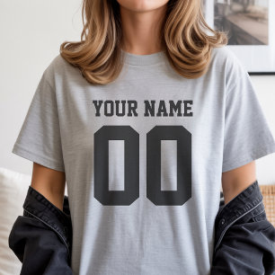 Nome personalizado Camisa de futebol feminino