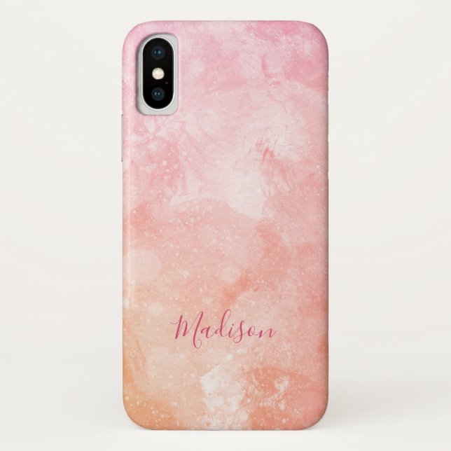 Nome personalizado capas de telefone de abertura d (Verso)