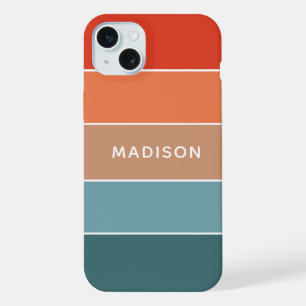 Nome Personalizado Colorblock Moderno Colorido da