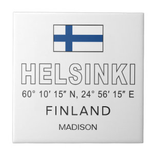 Nome Personalizado Coordenadas de Helsinque