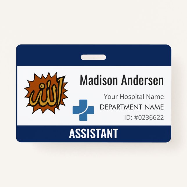 Nome personalizado Crachás ID do Crachá Carteira d (Frente)