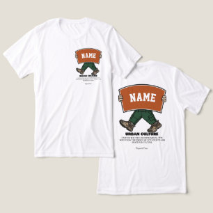 Nome Personalizado Cultura Urbana Skate Streetwear