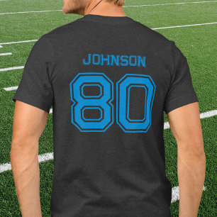 Nome Personalizado da Equipe Esportiva Azul, Númer
