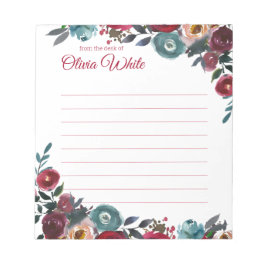 Nome Personalizado | Da Mesa Do Bloco De Notas