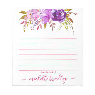 Nome Personalizado | Da Mesa Do Bloco De Notas