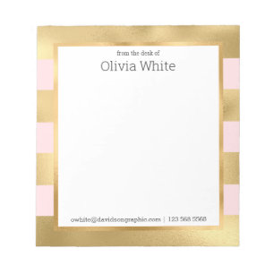 Nome Personalizado   Da Mesa Do Bloco De Notas