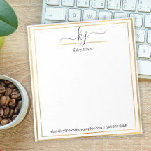 Nome Personalizado | Da Mesa Do Bloco De Notas