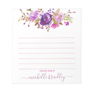 Nome Personalizado | Da Mesa Do Bloco De Notas