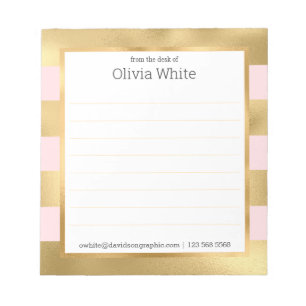 Nome Personalizado   Da Mesa Do Bloco De Notas