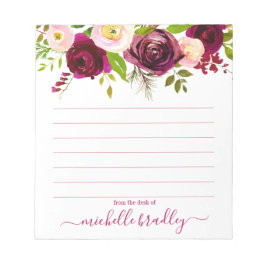 Nome Personalizado | Da Mesa Do Bloco De Notas