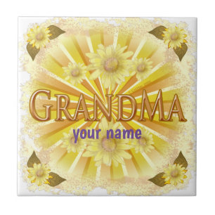 Nome personalizado Daisy Grandma