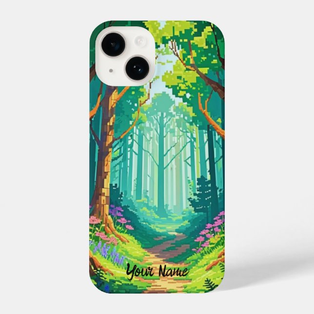 Nome Personalizado de Arte de Pixel da Floresta Má (Verso)