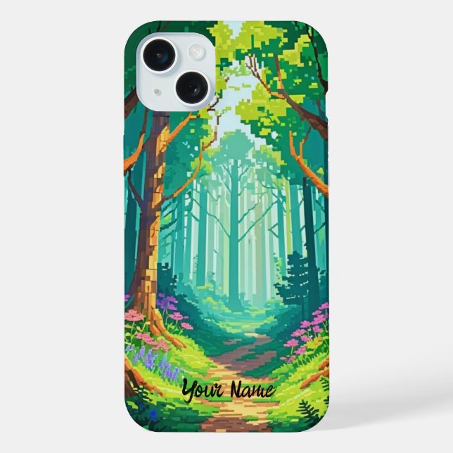 Nome Personalizado de Arte de Pixel da Floresta Má (Verso)