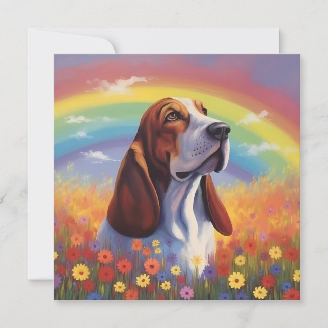 Nome Personalizado de Cachorro Basset Hound Simpat (Frente)