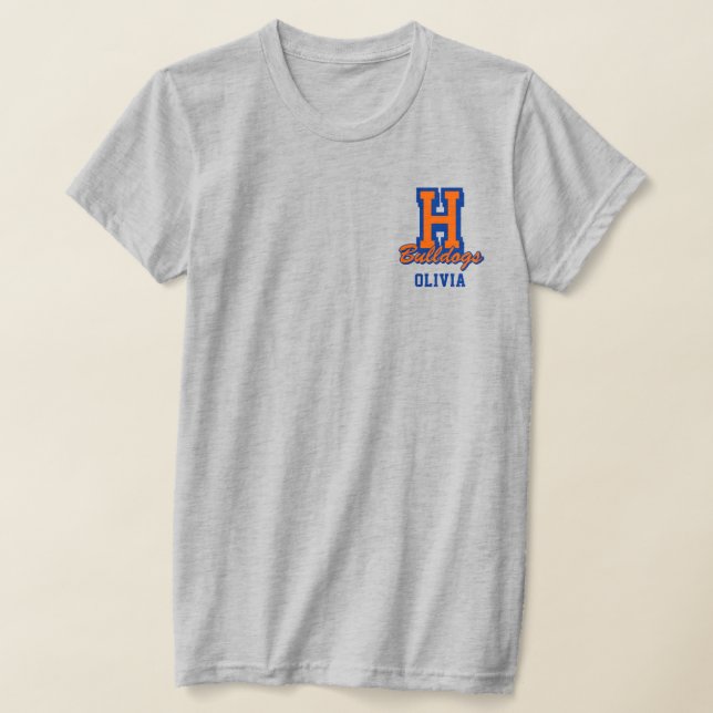 Nome Personalizado de Cheerleader, Camiseta Custom (Postura )
