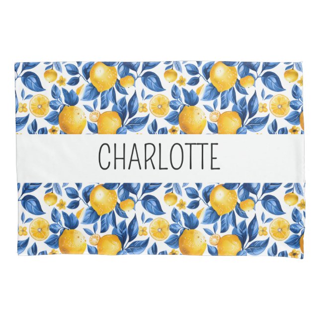 Nome Personalizado de Fruta Tropical Padrão de Lim (Frente)