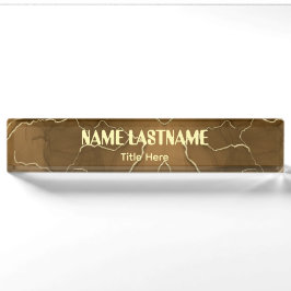 Nome personalizado de fundo elegante