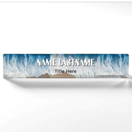 Nome personalizado de fundo elegante
