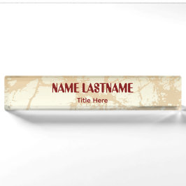 Nome personalizado de fundo elegante