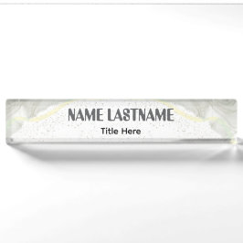 Nome personalizado de fundo elegante