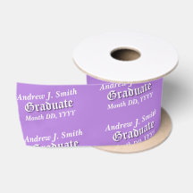 Nome Personalizado de Lavanda Elegante do formando