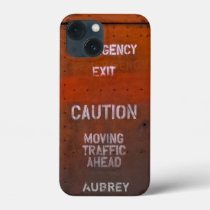 Nome Personalizado de Saída de Emergência Red Grun