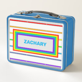 Nome Personalizado de Stripes do Arco-íris