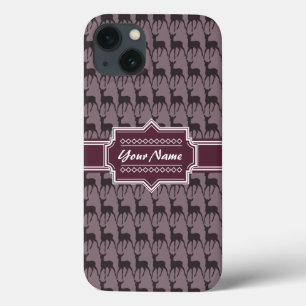 Nome Personalizado de Veado Violeta Roxo