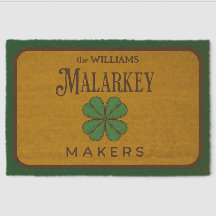 Nome personalizado Dia de São Patrício Malarkey Be