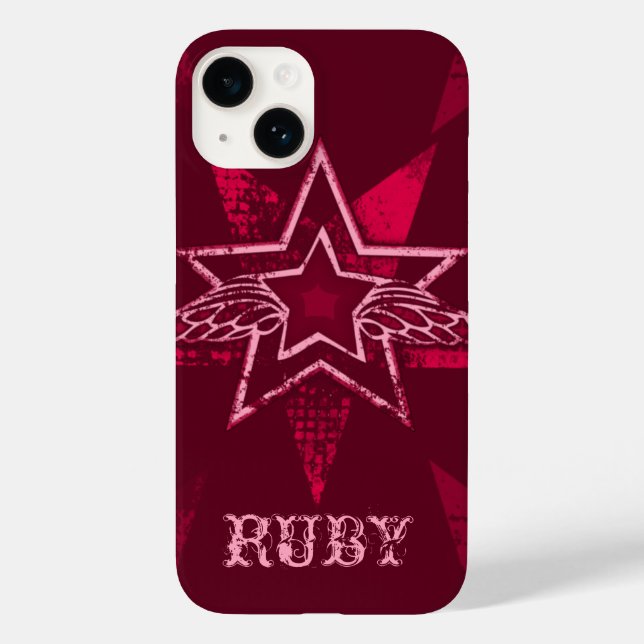 Nome personalizado do Angel Star ruby red (Verso)