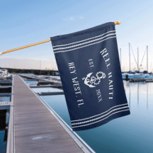 Nome Personalizado do Barco de Âncora Rústica mari