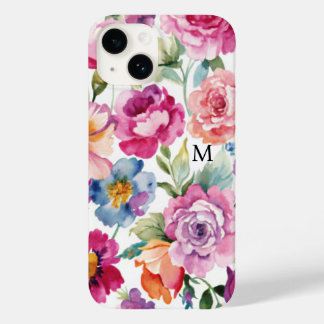 Nome Personalizado do Bloom de Rosas de Aquarela E