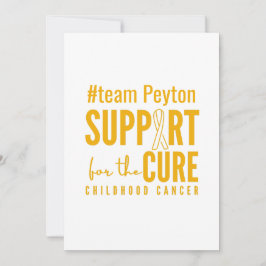 nome personalizado do cancer de infância Cartões d