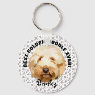 Nome Personalizado do Chaveiro do Ouro Personaliza