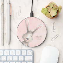 Nome Personalizado do Coelho Coelho da Aquarela