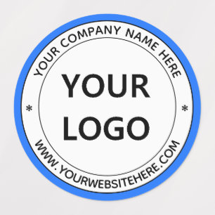 Nome personalizado do logotipo comercial Etiquetas