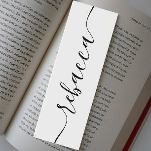 Nome Personalizado do Marcador de Livros Personali