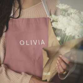 Nome personalizado do monograma Dourado Rosa