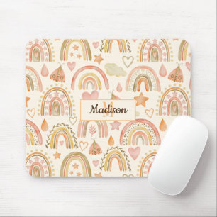 Nome personalizado do mouse Pad Monograma Gift Boh