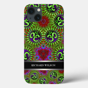 Nome Personalizado do Padrão GOA OM Psychedelic O