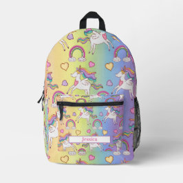 Nome Personalizado do Padrão Moderno Unicorn e do