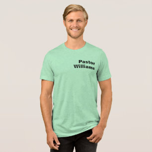 Nome Personalizado do Pastor