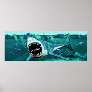 Nome personalizado do Shark Ascary poster