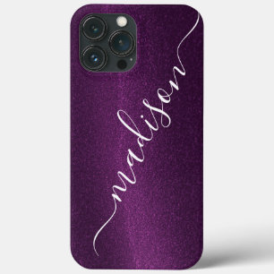Nome Personalizado do Shimmer Glitter Roxo