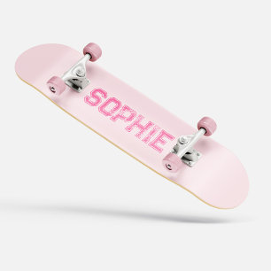 Nome Personalizado do skate Rosa Girassity