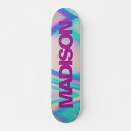 Nome Personalizado Do Skateboard Retro 90 Vaporwav