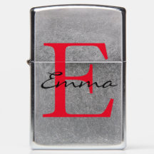NOME PERSONALIZADO DO ZIPPO LIGHTER "EMMA"