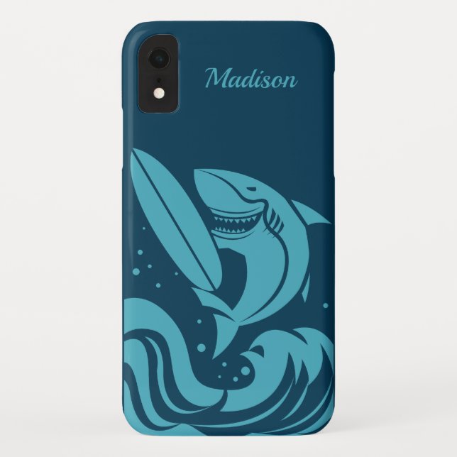 Nome personalizado e capas de telefone de Surfer S (Verso)