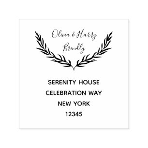 Nome Personalizado E Carimbo De Autoimpressão De E