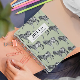 Nome Personalizado e Padrão Selvagem de Zebra Selv
